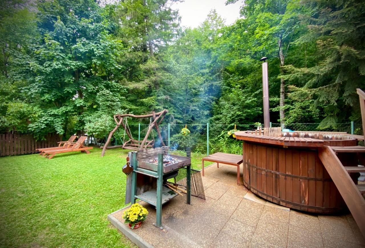 Platan Vendeghaz Villa Izvoare  Exteriör bild